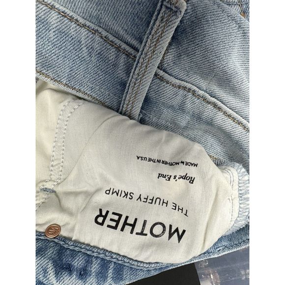 New Mother Denim - The Huffy Skimp in Rope's End Womens Jeans Size 25 - Picture 5 of 6